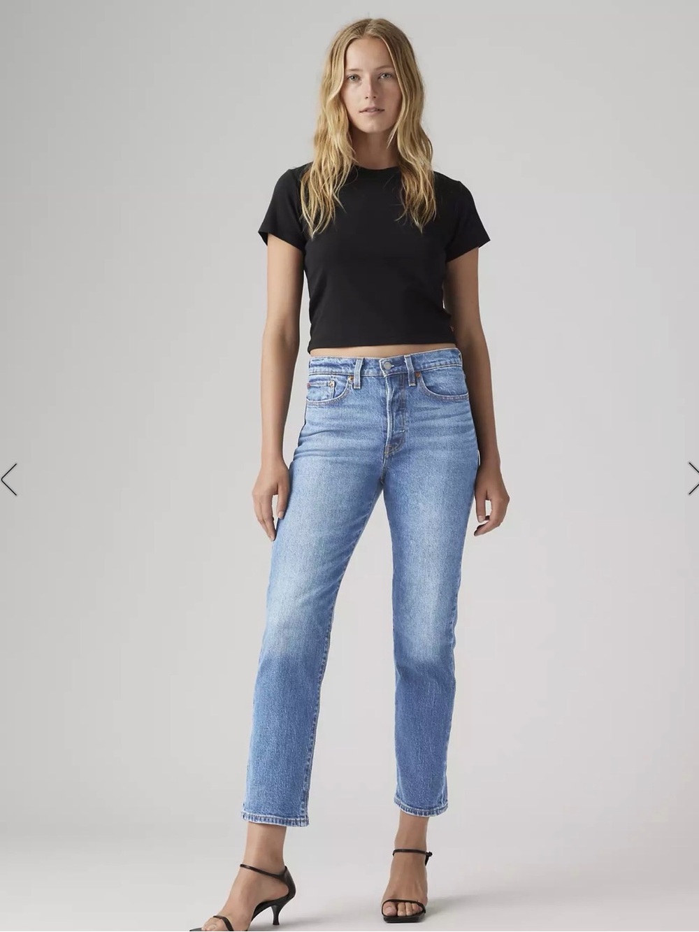 NWT LEVI’S Wedgie Straight Leg Blue Jeans